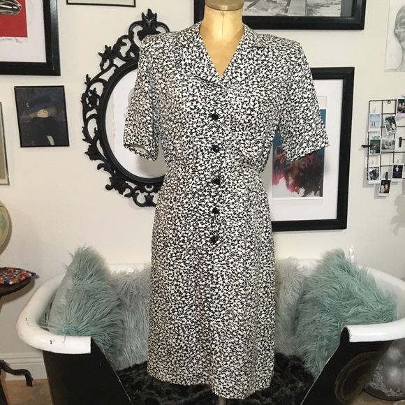 Vintage Dresses & Skirts - Vintage Hawaiian button down dress sz med